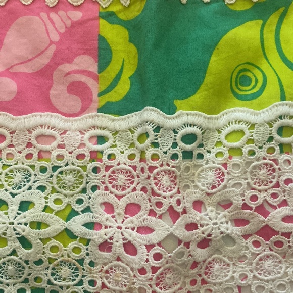 Lily Pulitzer Fancie Nancie printed skirt  - so cute - worn only once! - Picture 4 of 7